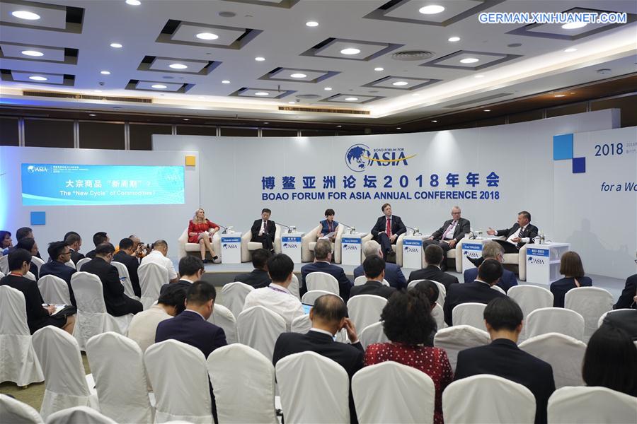 CHINA-BOAO FORUM FOR ASIA-COMMODITIES (CN)