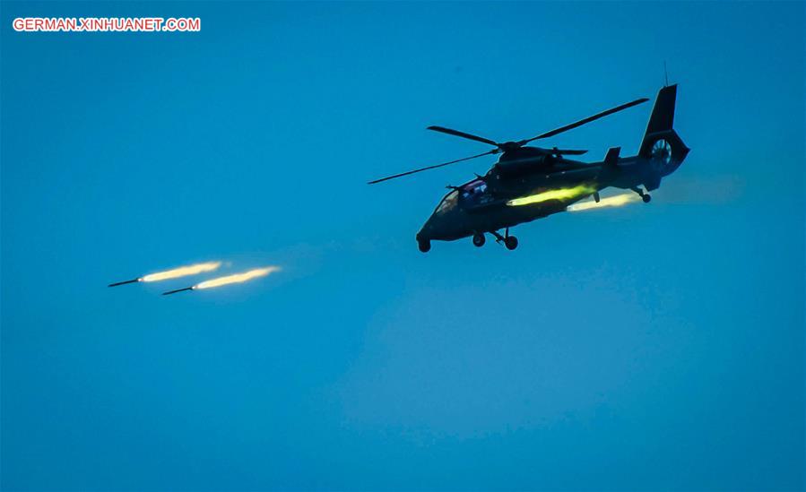 #CHINA-LIVE-FIRE EXERCISE-ARMED HELICOPTERS (CN*)