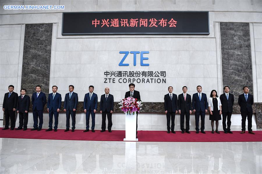 CHINA-GUANGDONG-SHENZHEN-ZTE-PRESS (CN)