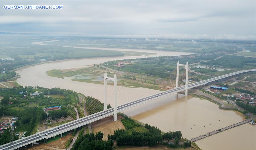 #CHINA-SHANDONG-QIHE YELLOW RIVER BRIDGE (CN)