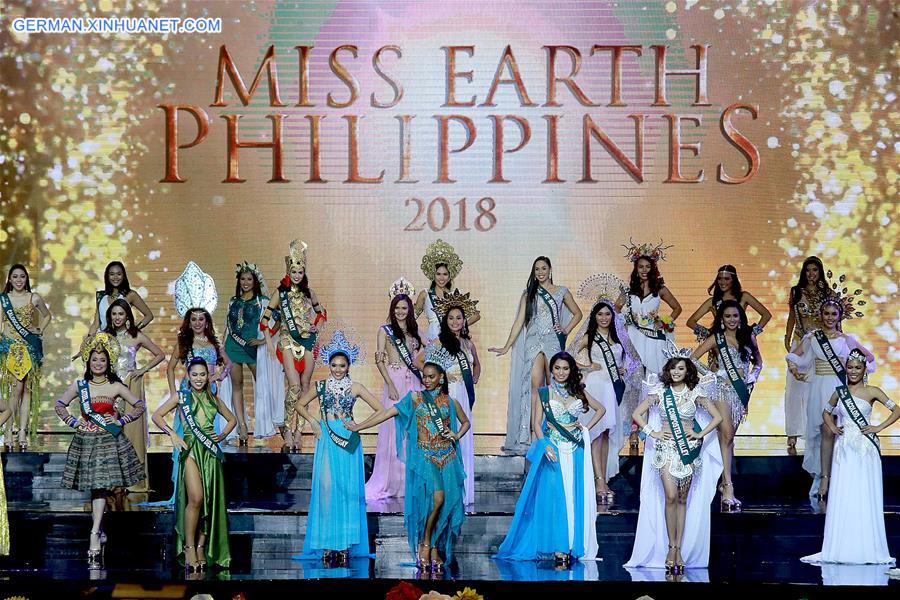 PHILIPPINES-PASAY CITY-MISS EARTH PHILIPPINES 2018-CORONATION