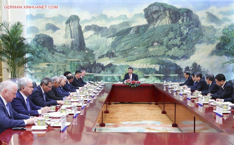 CHINA-BEIJING-XI JINPING-SCO-MEETING (CN)