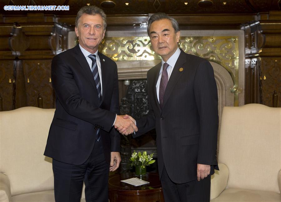 ARGENTINA-BUENOS AIRES-CHINESE FM-MEETING