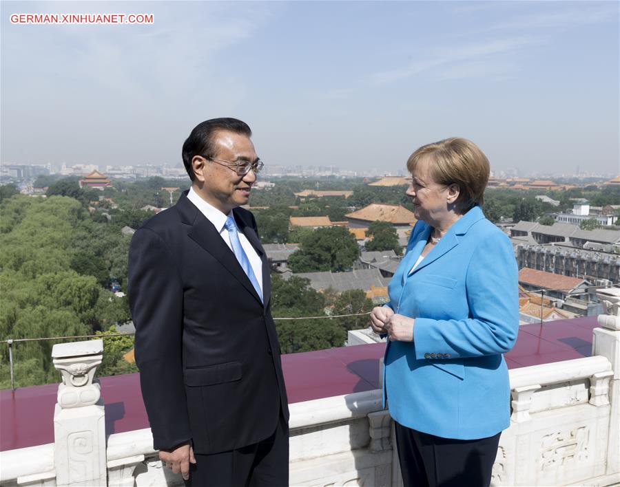 CHINA-BEIJING-GERMANY-LI KEQIANG-MERKEL-TALKS (CN)