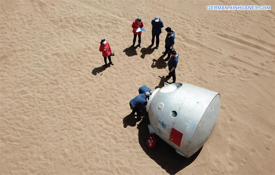 CHINA-GANSU-TAIKONAUT-DESERT-WILDERNESS-SURVIVAL-TRAINING (CN)