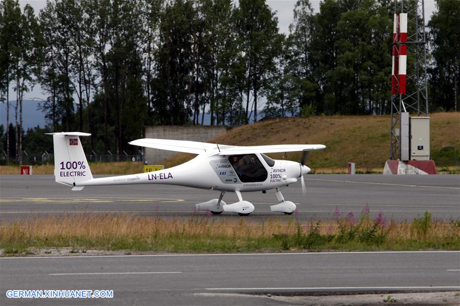 NORWAY-OSLO-ELECTRIC AIRCRAFT