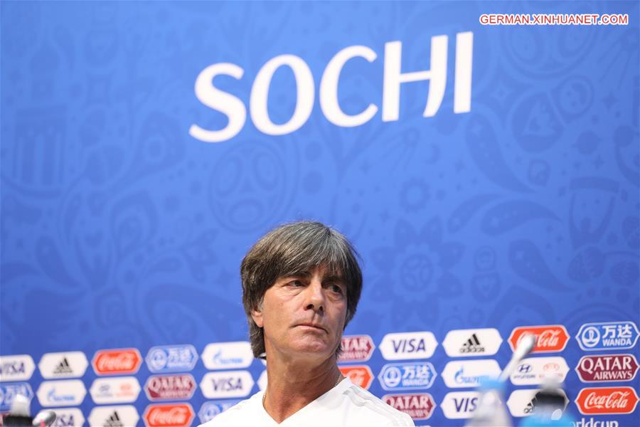 (SP)RUSSIA-SOCHI-2018 WORLD CUP-GERMANY-PRESS CONFERENCE