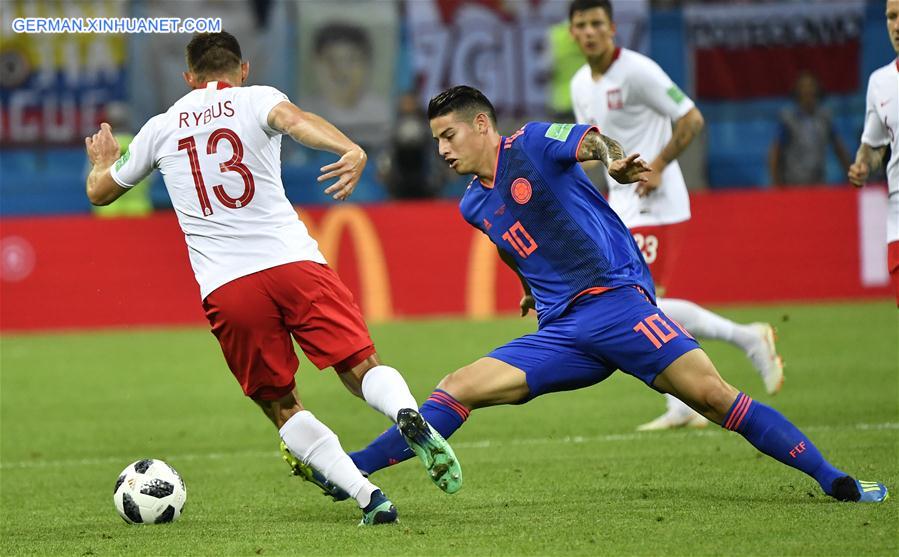 (SP)RUSSIA-KAZAN-2018 WORLD CUP-GROUP H-POLAND VS COLOMBIA