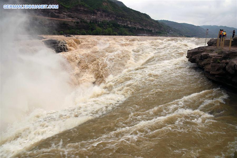 #CHINA-SHANXI-HUKOU WATERFALL-SCENERY (CN) 