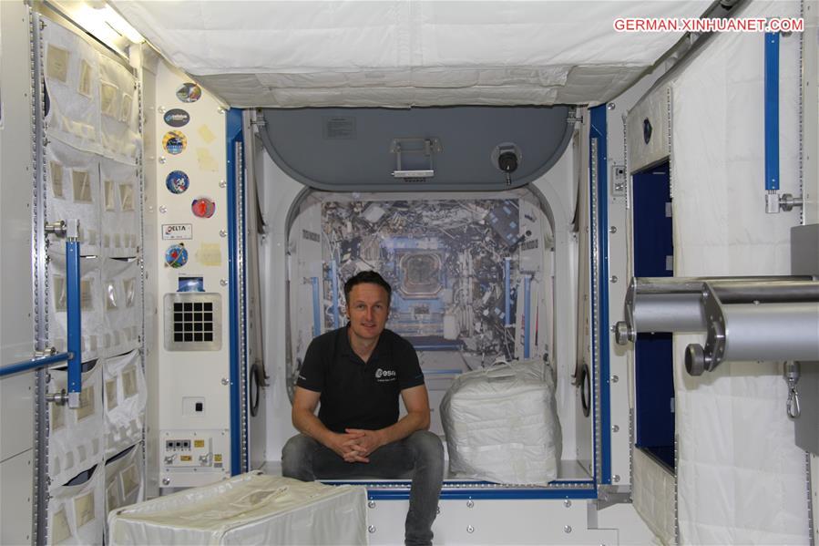 GERMANY-COLOGNE-ASTRONAUT-CHINA SPACE STATION