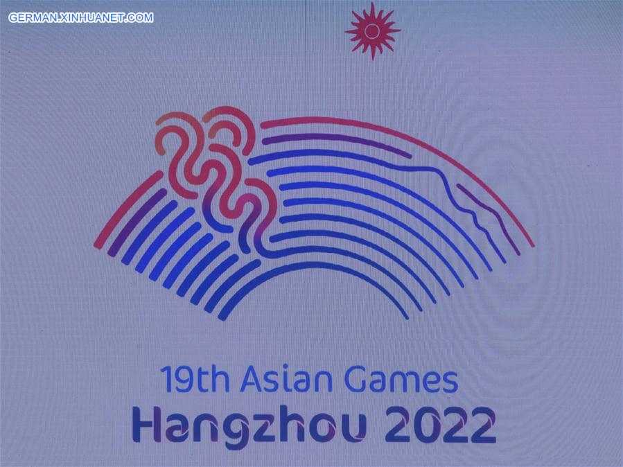 (SP)CHINA-HANGZHOU-19TH ASIAN GAMES-EMBLEM(CN)