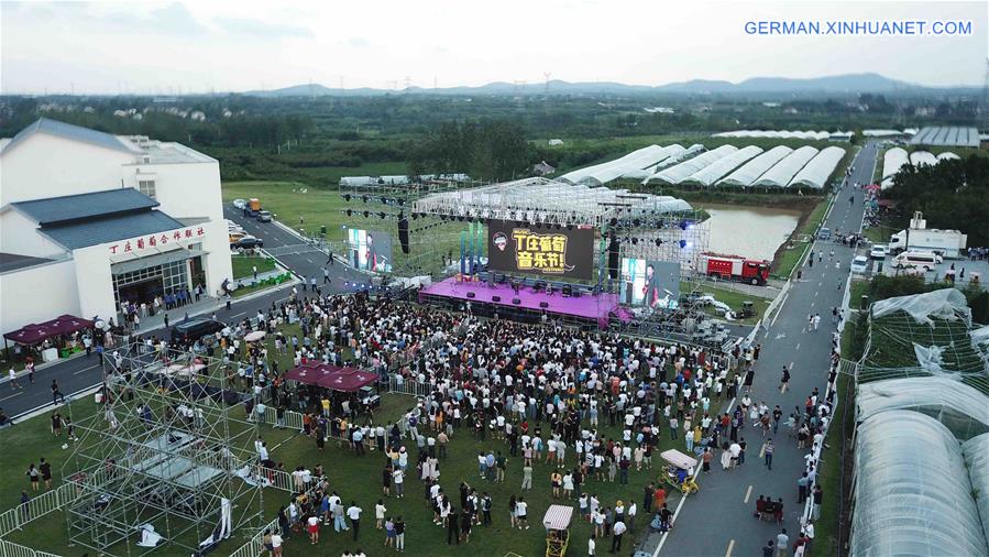 CHINA-JIANGSU-GRAPE MUSIC FESTIVAL (CN)