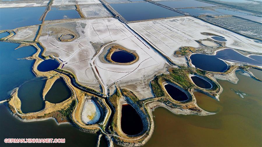 #CHINA-SHANXI-SALT LAKE-AUTUMN SCENE (CN)