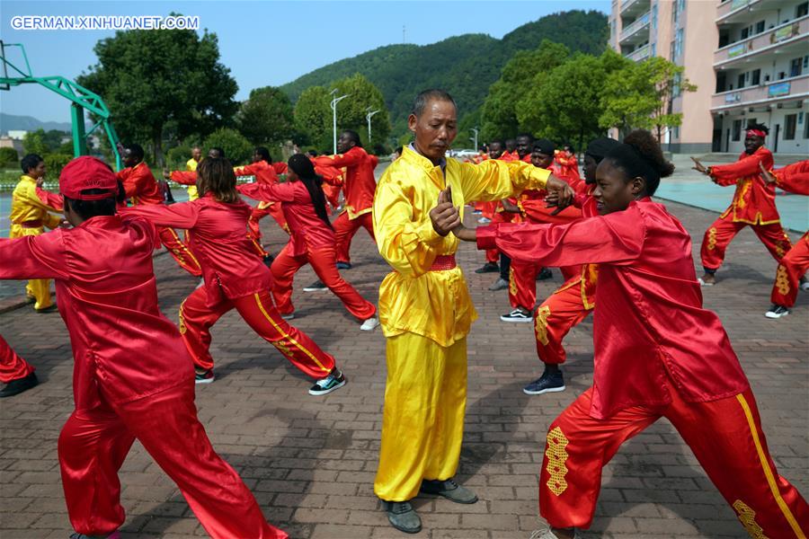 CHINA-JIANGXI-AFRICAN STUDENT-CHINESE CULTURE (CN)