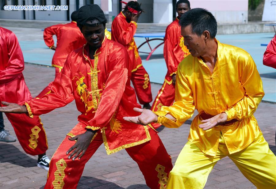 CHINA-JIANGXI-AFRICAN STUDENT-CHINESE CULTURE (CN)