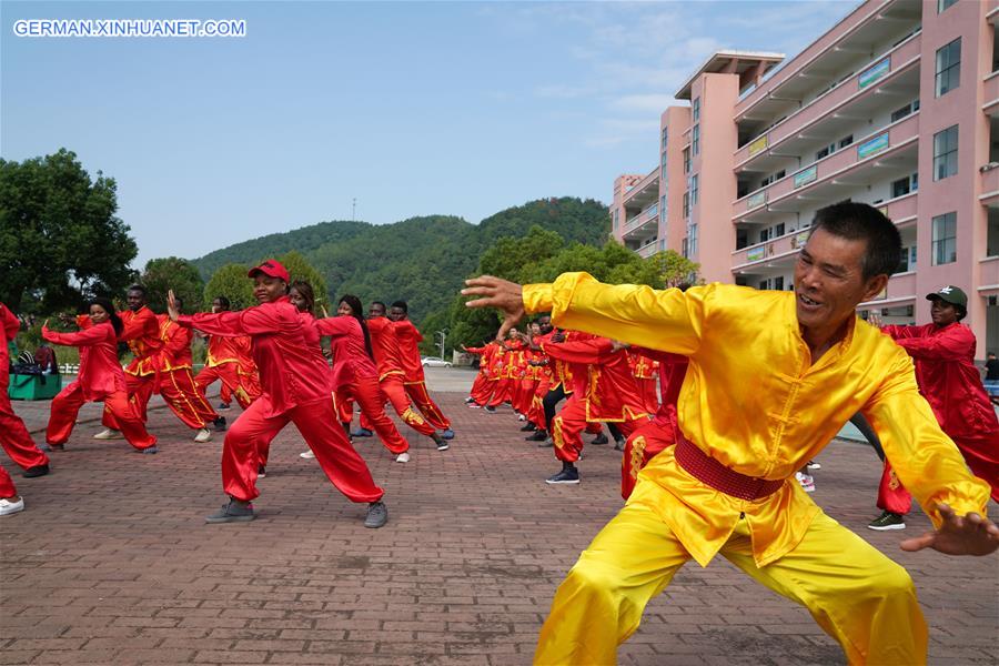 CHINA-JIANGXI-AFRICAN STUDENT-CHINESE CULTURE (CN)