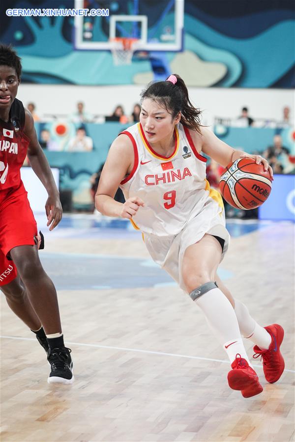 (SP)SPAIN-TENERIFE-FIBA WOMEN'S BASKETBALL WORLD CUP-CHN VS JPN