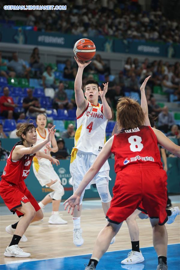 (SP)SPAIN-TENERIFE-FIBA WOMEN'S BASKETBALL WORLD CUP-CHN VS JPN