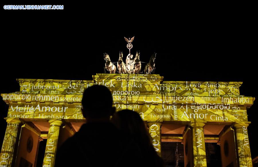 GERMANY-BERLIN-2018 FESTIVAL OF LIGHTS