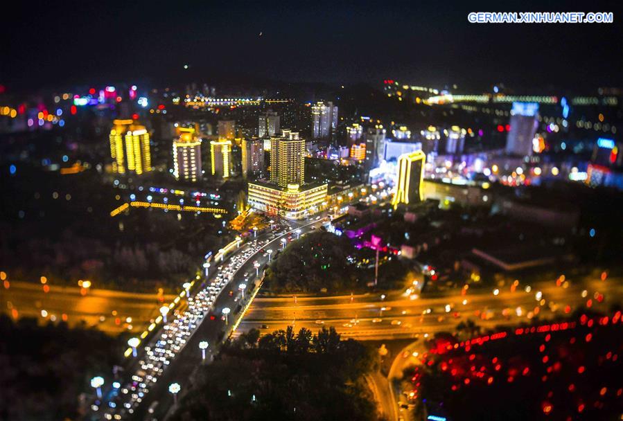 CHINA-XINJIANG-URUMQI-NIGHT VIEWS (CN)