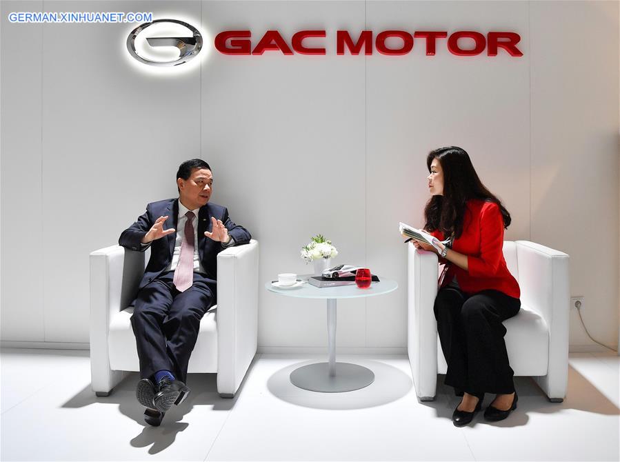 FRANCE-PARIS-CHINESE MOTOR-GAC-CEO