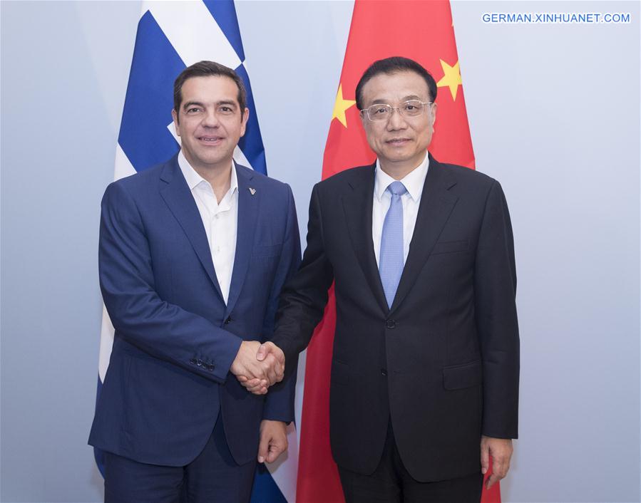 BELGIUM-CHINA-LI KEQIANG-GREEK PM-MEETING (CN)