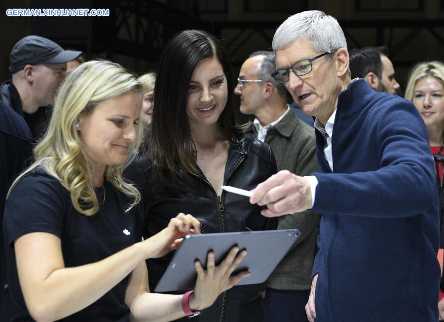 U.S.-NEW YORK-APPLE-NEW PRODUCTS-UNVEILING