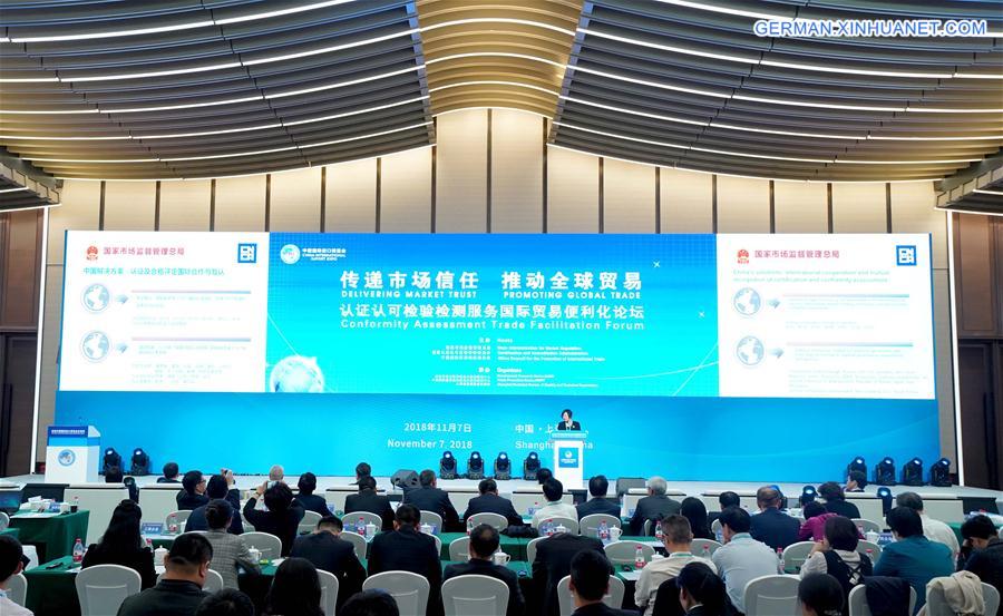 (IMPORT EXPO)CHINA-SHANGHAI-CIIE-FORUM(CN)