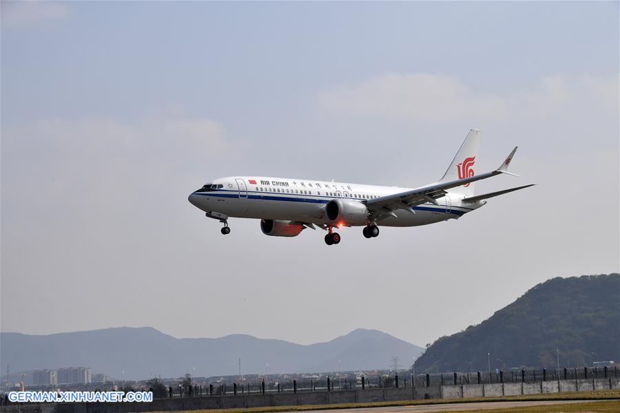 #CHINA-ZHEJIANG-ZHOUSHAN-BOEING-PROJECT (CN)