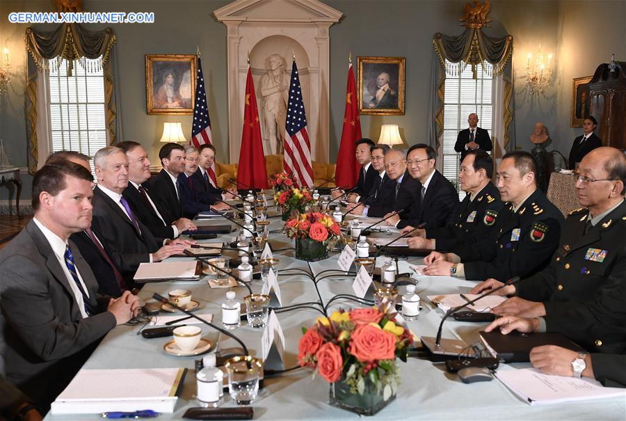 U.S.-WASHINGTON D.C.-SECOND CHINA-U.S. DIPLOMATIC AND SECURITY DIALOGUE