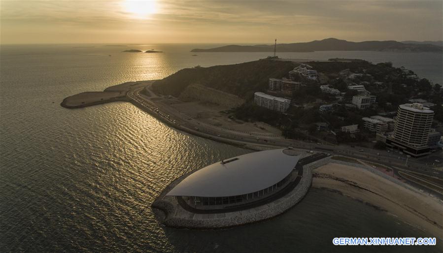 PAPUA NEW GUINEA-PORT MORESBY-APEC-AERIAL VIEW