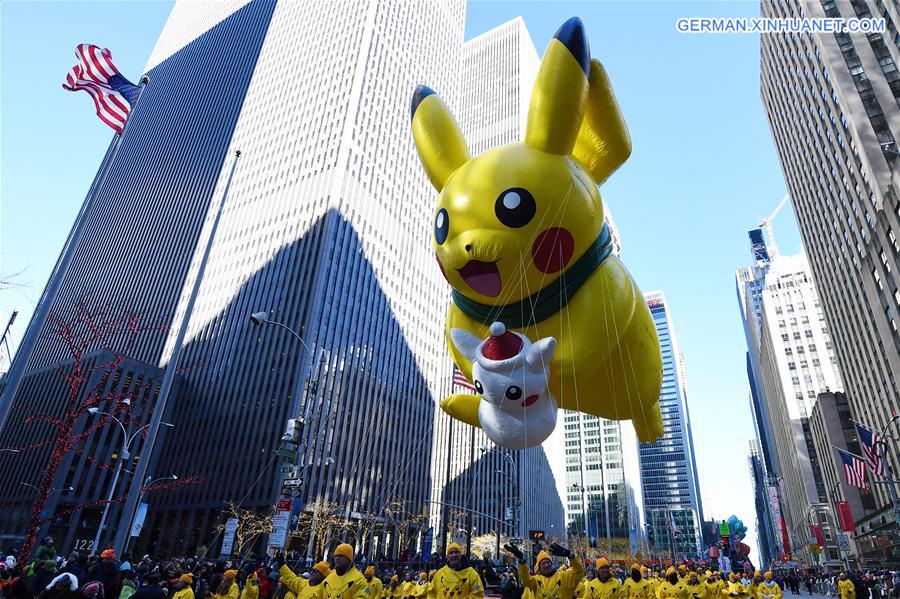 U.S.-NEW YORK-THANKSGIVING DAY PARADE