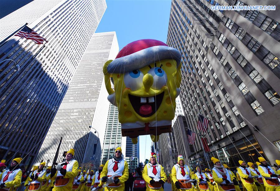 U.S.-NEW YORK-THANKSGIVING DAY PARADE