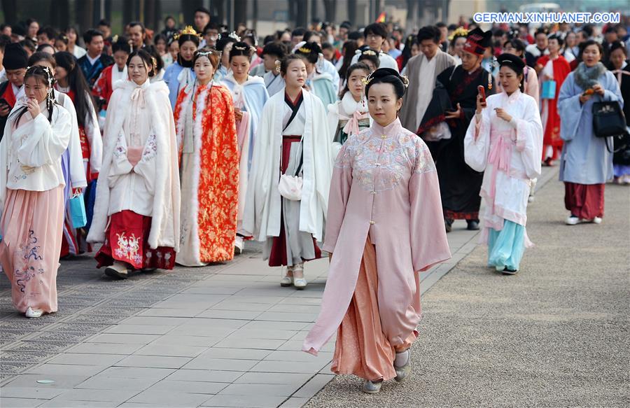 CHINA-SHAANXI-XI'AN-HANFU (CN)