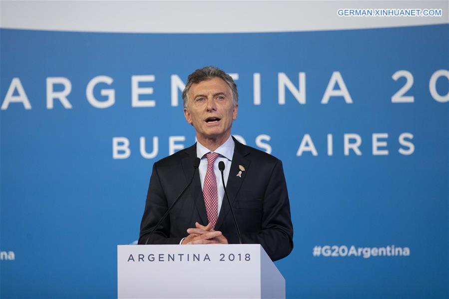 ARGENTINA-BUENOS AIRES-PRESIDENT-PRESS CONFERENCE