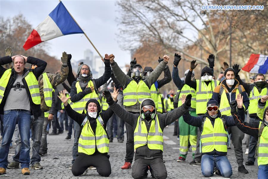 FRANCE-PARIS-"YELLOW VESTS"-PROTEST