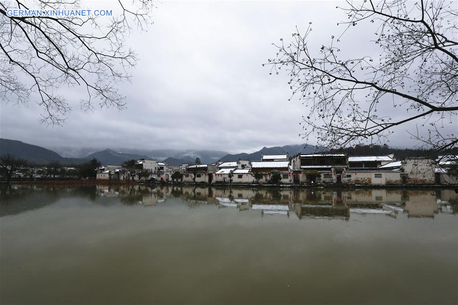 #CHINA-ANHUI-HONGCUN VILLAGE-SNOW (CN)