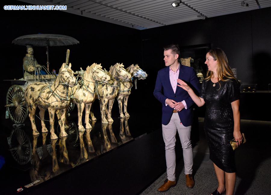 NEW ZEALAND-WELLINGTON-CHINA-TERRACOTTA WARRIORS-PREVIEW