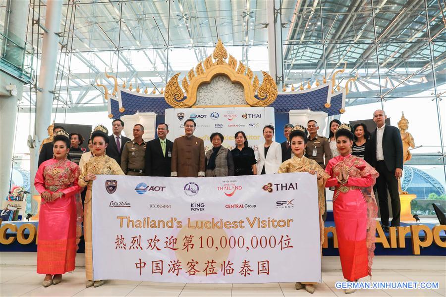 THAILAND-BANGKOK-CHINESE VISITORS-10 MILLION