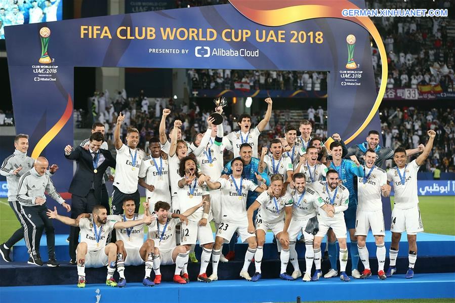 (SP)UAE-ABU DHABI-SOCCER-FIFA CLUB WORLD CUP-REAL MADRID-AL AIN