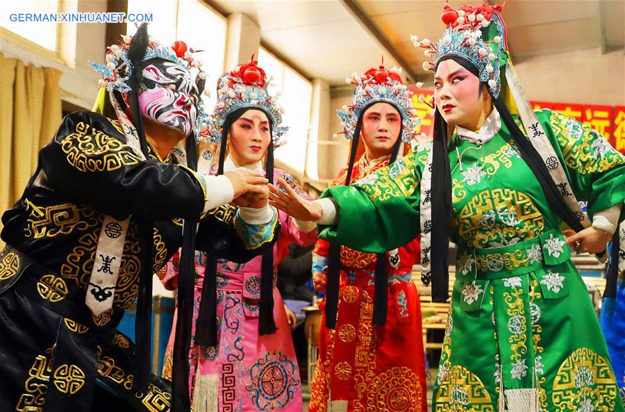 #CHINA-HEBEI-SHIJIAZHUANG-JIN OPERA-DRESS REHEARSAL (CN)