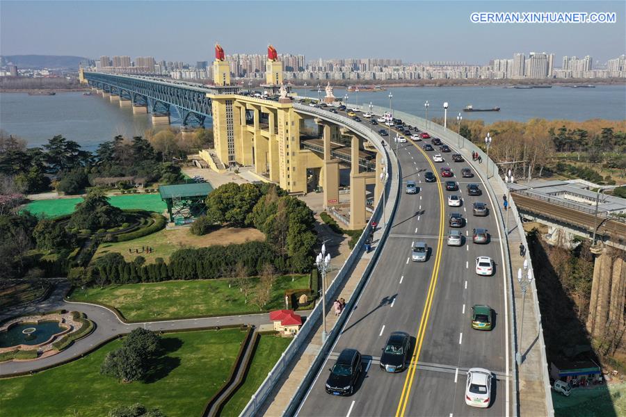 CHINA-JIANGSU-NANJING-BRIDGE-REOPEN (CN)