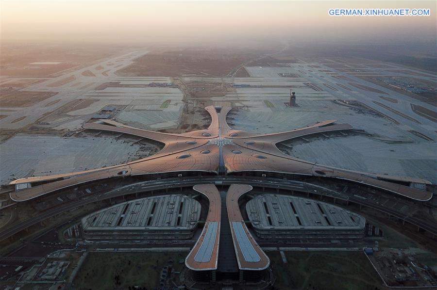 CHINA-BEIJING-NEW AIRPORT-FACADE(CN)