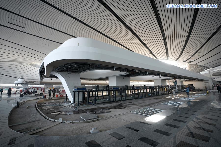 CHINA-BEIJING-NEW AIRPORT-FACADE(CN)