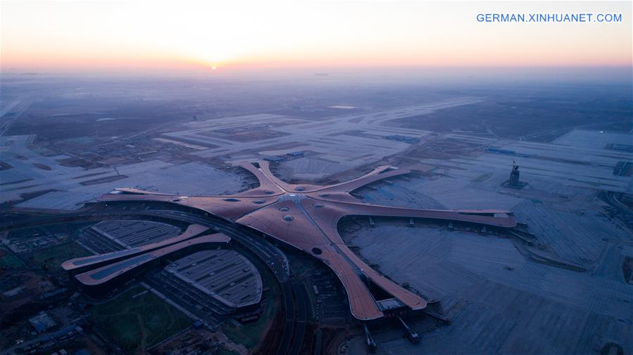 CHINA-BEIJING-NEW AIRPORT-FACADE(CN)