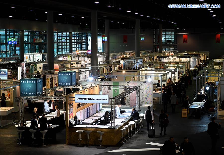 GERMANY-FRANKFURT-HEIMTEXTIL-TEXTILE FAIR