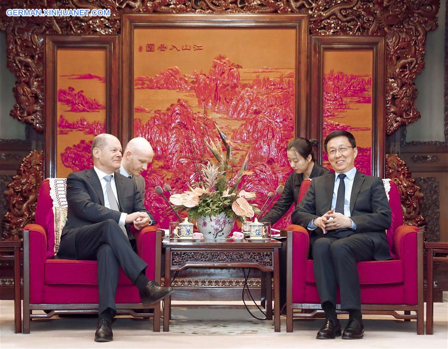 CHINA-BEIJING-HAN ZHENG-GERMANY-MEETING (CN)