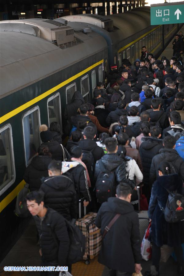 CHINA-SPRING FESTIVAL-TRAVEL RUSH (CN)