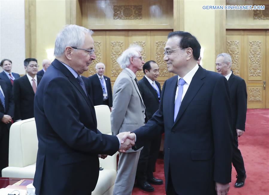 CHINA-BEIJING-LI KEQIANG-FOREIGN EXPERTS-DISCUSSION (CN)