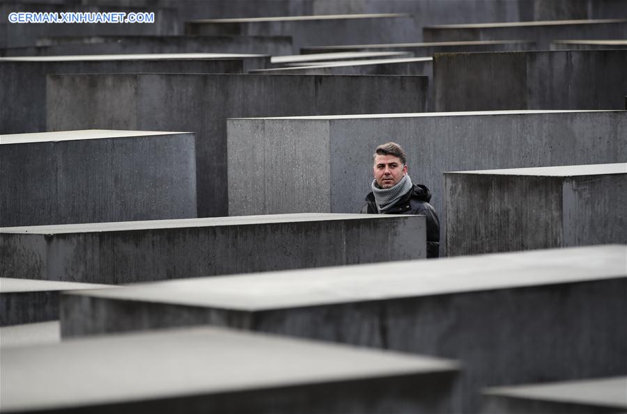 GERMANY-BERLIN-MEMORIAL TO THE MURDERED JEWS OF EUROPE-INTERNATIONAL HOLOCAUST REMEMBRANCE DAY